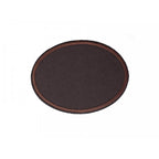 Decorative iron-on patch - oval 64x45mm