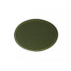 Decorative iron-on patch - oval 64x45mm