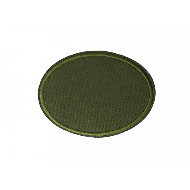 Decorative iron-on patch - oval 64x45mm