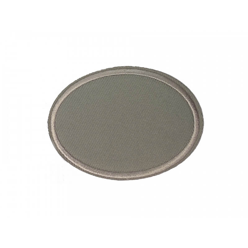 Decorative iron-on patch - oval 64x45mm