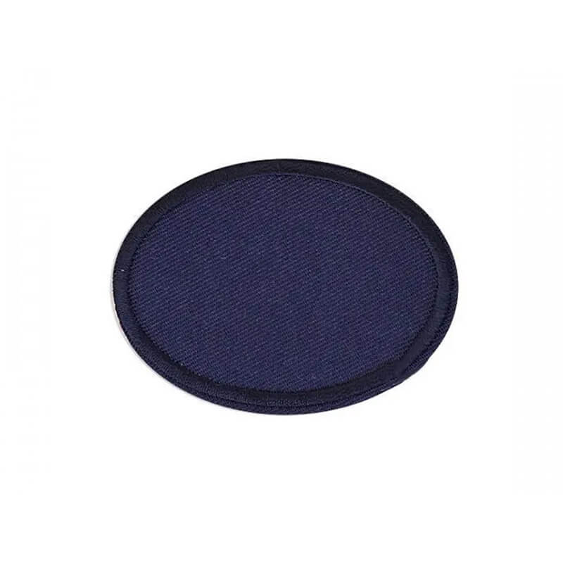 Decorative iron-on patch - oval 64x45mm