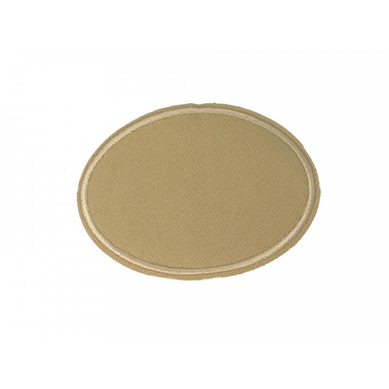 Decorative iron-on patch - oval 64x45mm