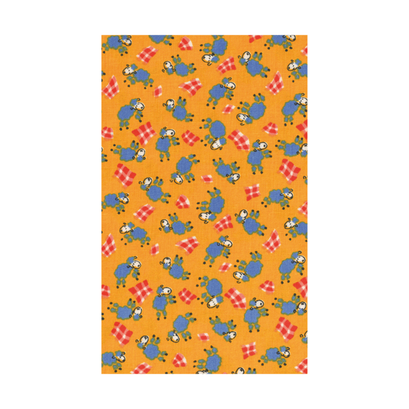 Cotton fabric patches 7.8x5cm | 10pcs. - various patterns