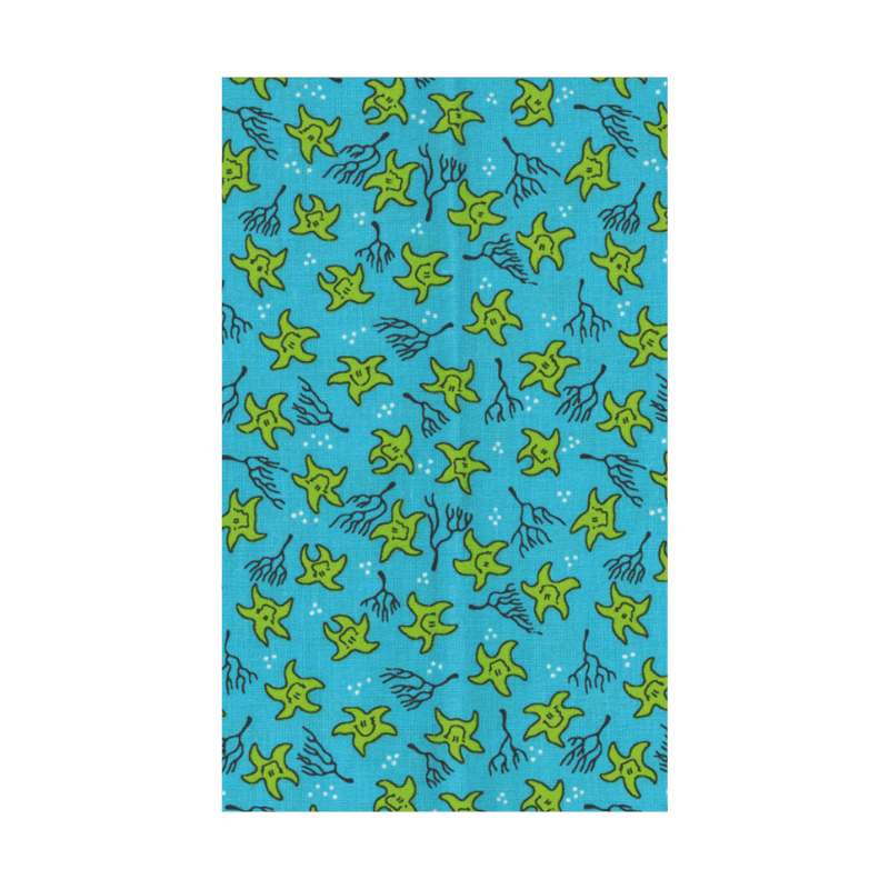 Cotton fabric patches 7.8x5cm | 10pcs. - various patterns