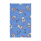 Cotton fabric patches 7.8x5cm | 10pcs. - various patterns