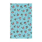 Cotton fabric patches 7.8x5cm | 10pcs. - various patterns