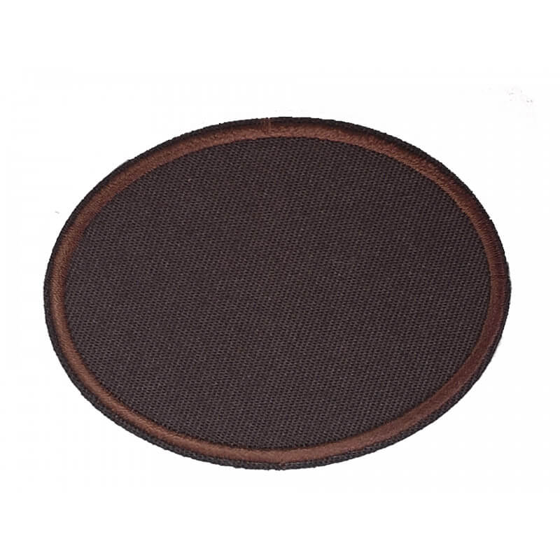 Decorative iron-on applique - oval