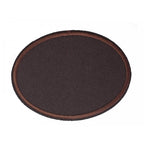 Decorative iron-on applique - oval