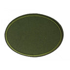 Decorative iron-on applique - oval
