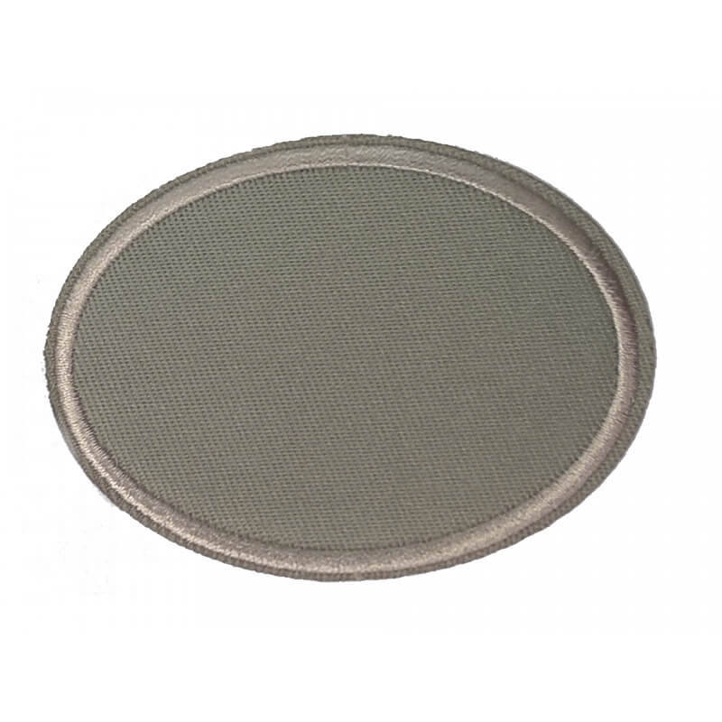 Decorative iron-on applique - oval