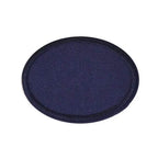 Decorative iron-on applique - oval