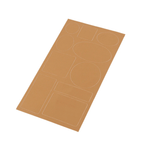 Self-adhesive nylon patches