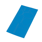 Self-adhesive nylon patches