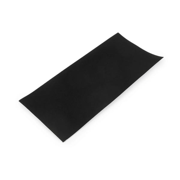 Kokvilnas ielāps – piegludināms 15x30cm - 9 melns