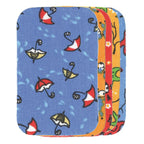 Cotton fabric patches 7.8x5cm | 10pcs. - various patterns