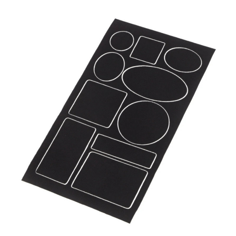 Self-adhesive nylon patches