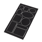 Self-adhesive nylon patches