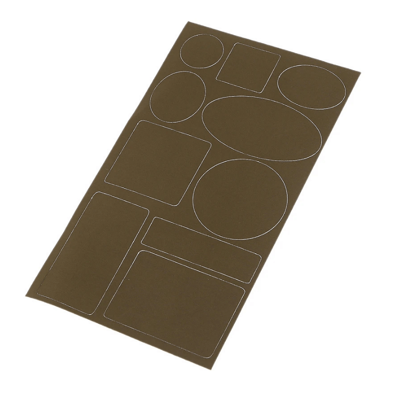 Self-adhesive nylon patches