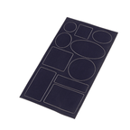 Self-adhesive nylon patches