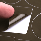 Self-adhesive nylon patches