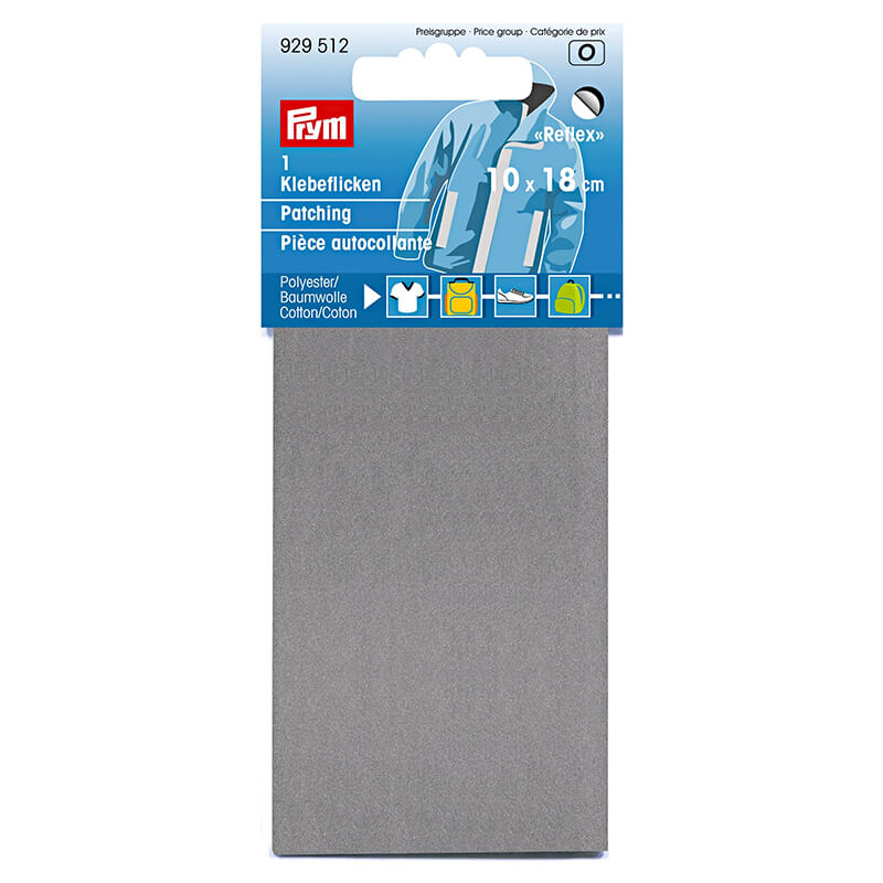 Pašlīmējošs gaismu atstarojošs ielāps 10x18cm