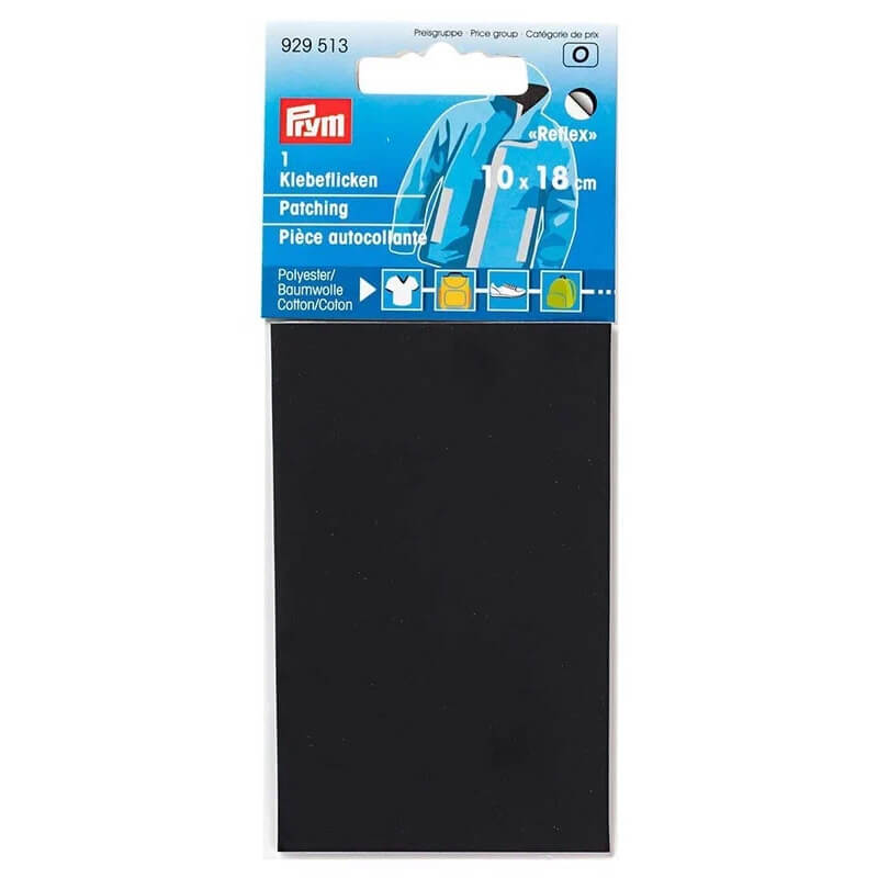 Pašlīmējošs gaismu atstarojošs ielāps 10x18cm