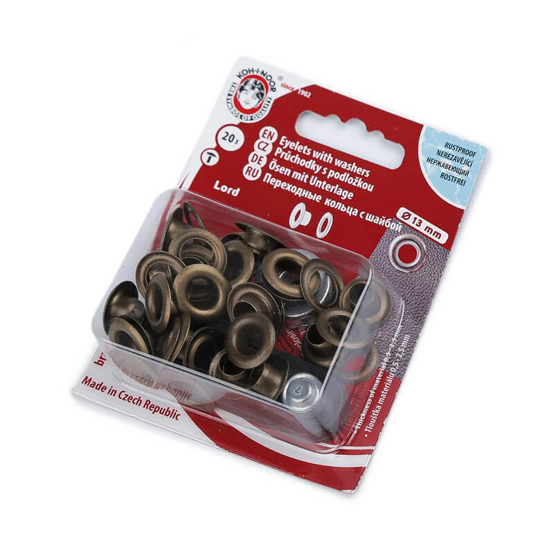 Punch-in rings / Luvers Ø13mm