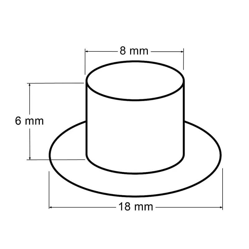 Punch-in rings / Luvers Ø18mm