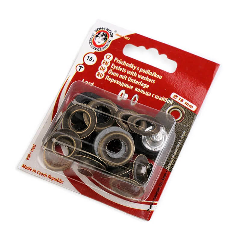 Punch-in rings / Luvers Ø18mm