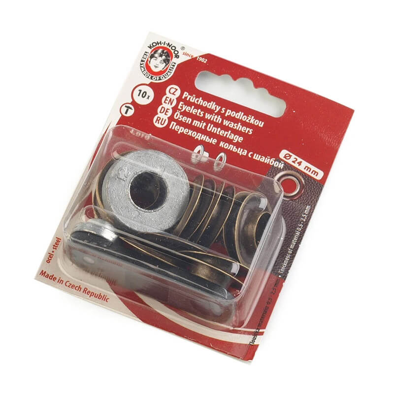 Punch-in rings / Luvers Ø24mm