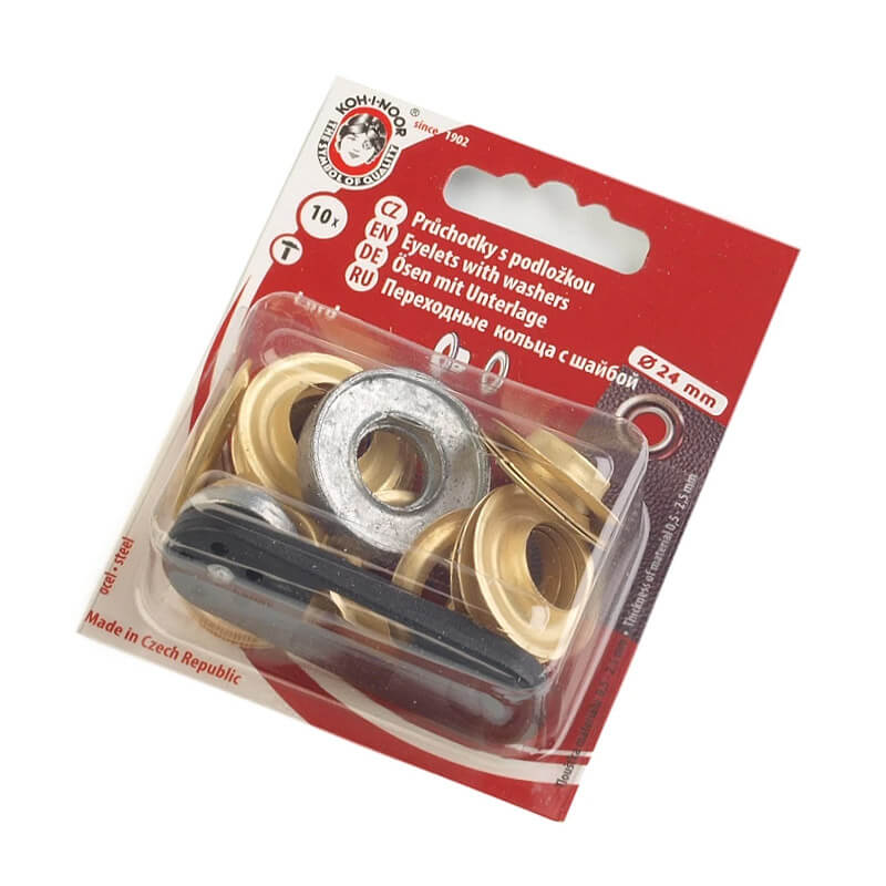 Punch-in rings / Luvers Ø24mm