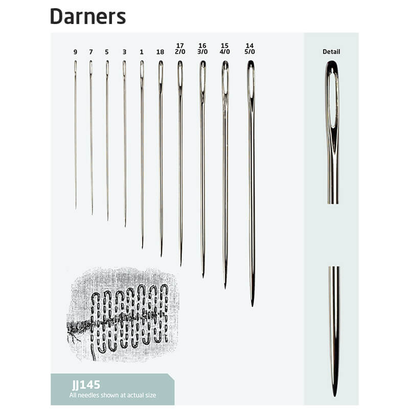 JOHN JAMES YARN DARNERS lāpāmās adatas 14/18
