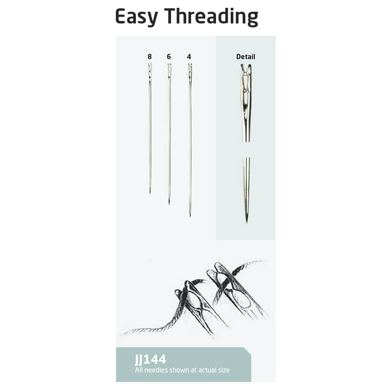 JOHN JAMES EASY THREADING / easy threading needles No. 4/8