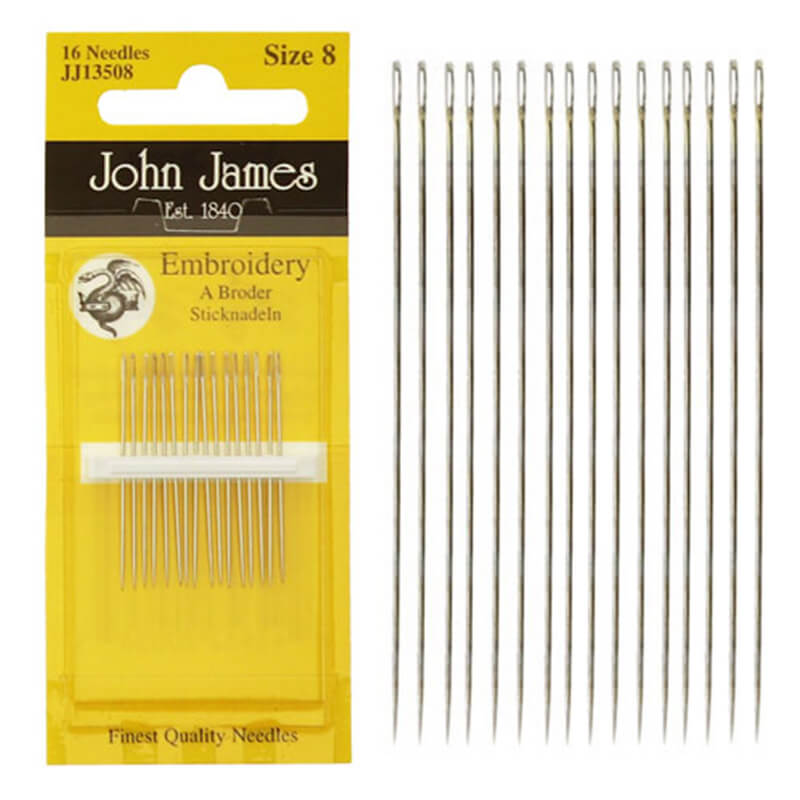 JOHN JAMES EMBROIDERY embroidery needles