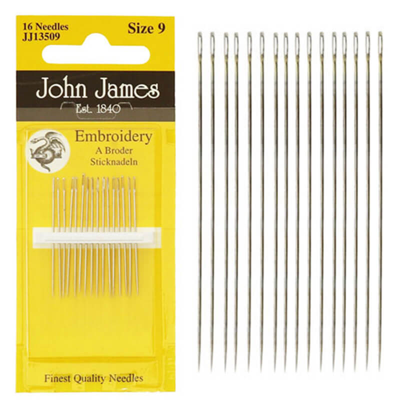 JOHN JAMES EMBROIDERY embroidery needles