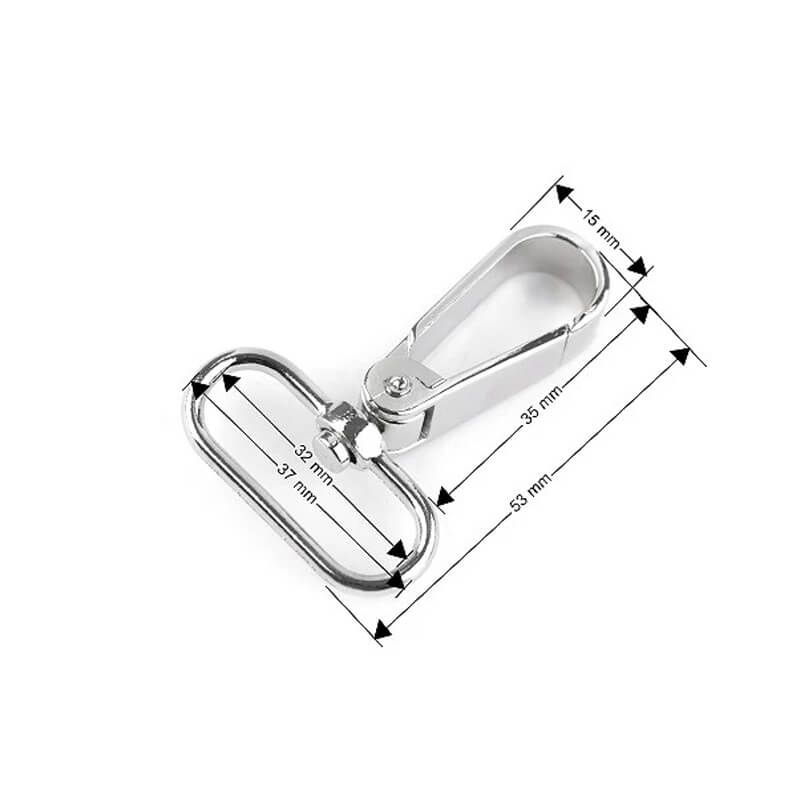 Metal carabiner 32mm 060992