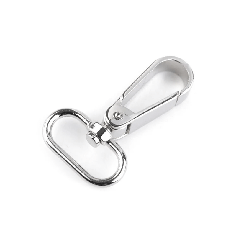 Metal carabiner 25mm - 2 antique brass