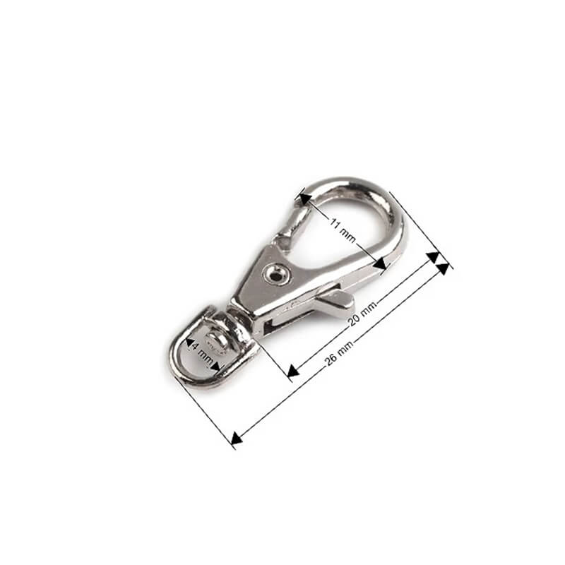 Metal carabiner 4mm 730926