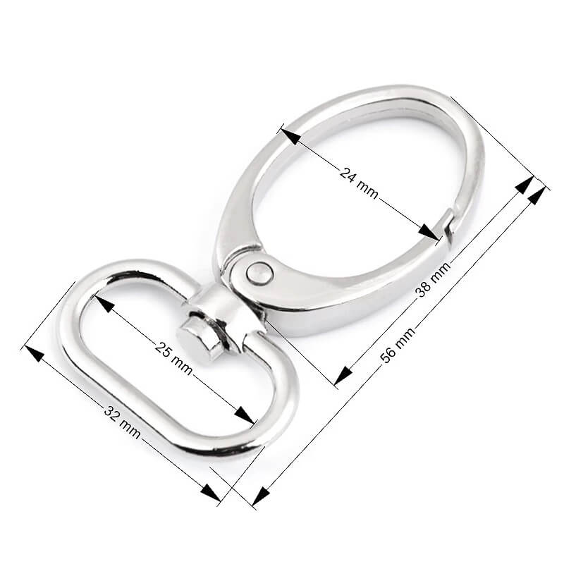 Metal carabiner 25mm 740919