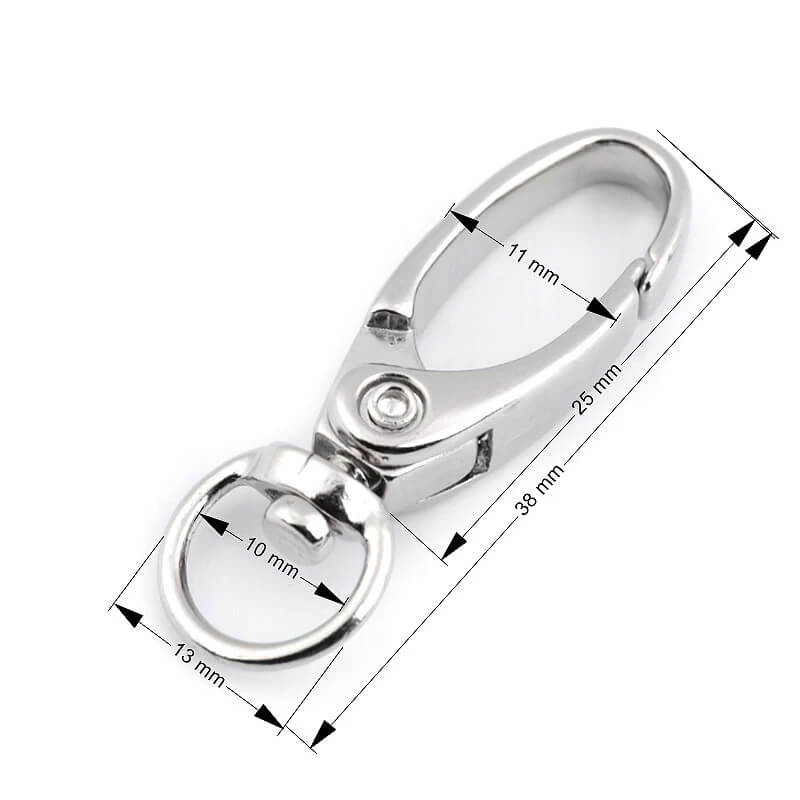 Metal carabiner 10mm 740920