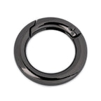 Round metal carabiner Ø18mm