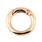 Round metal carabiner Ø18mm