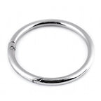 Round metal carabiner Ø50mm