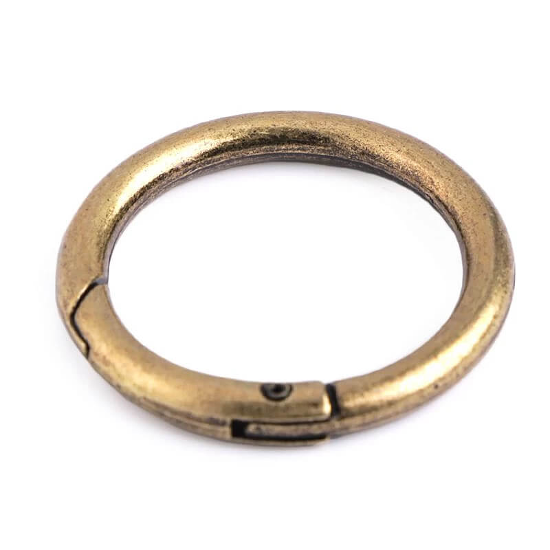 Round metal carabiner Ø32mm 790502