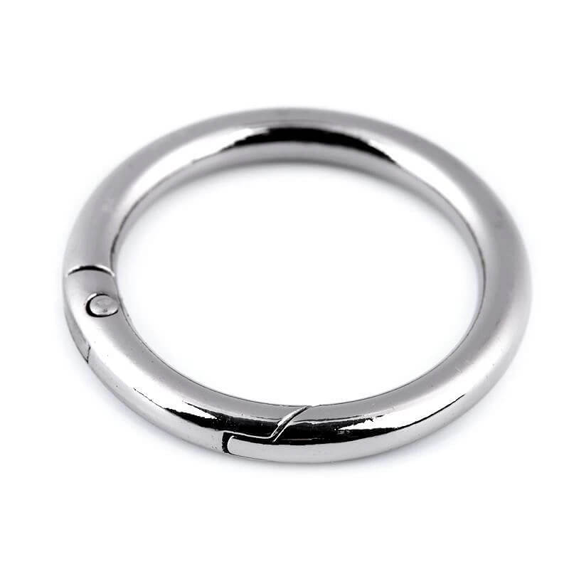 Round metal carabiner Ø32mm 790502