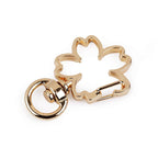 Decorative metal carabiner - clover leaf 890465