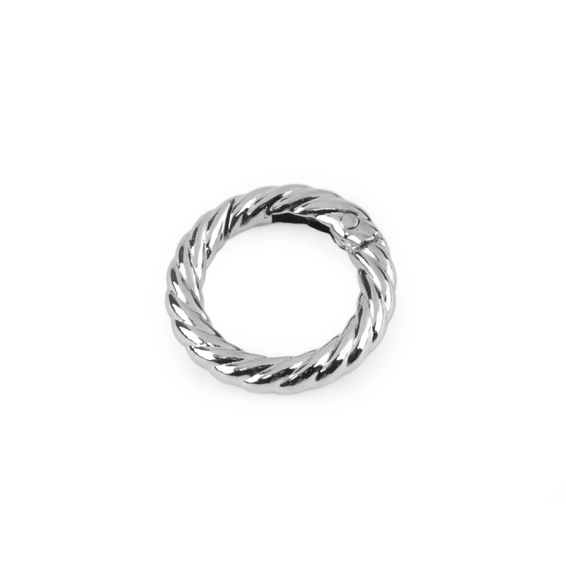 Round decorative carabiner Ø20mm