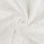 Mākslīgās kažokādas audums 160cm | 350g/m² - 1 balts