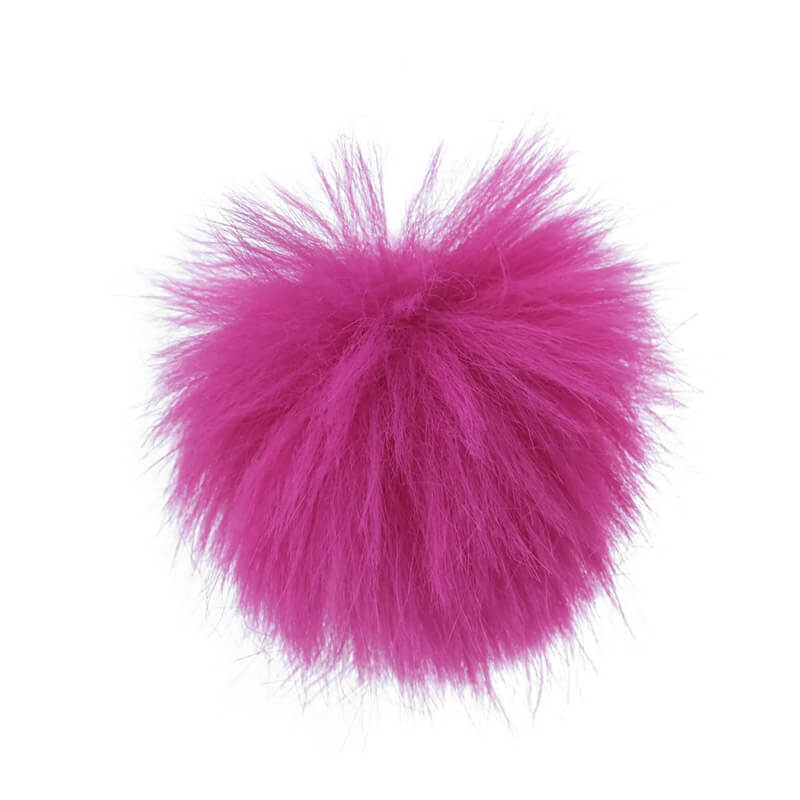 Faux fur ball Ø8cm