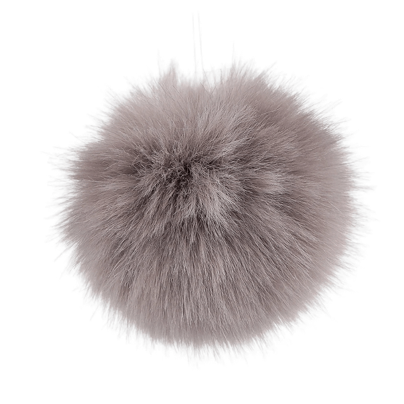 Faux fur ball Ø12-14cm